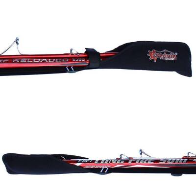 Captain 3P Surf Kamış Koruma Kılıf Askılı Lastikli 3mm Neopren Kumaş - 3