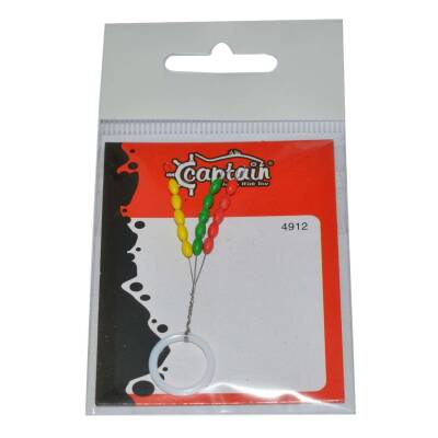 Captain 4912 Stoper 3x5li Paket Renkli Silikon Stopper - 1