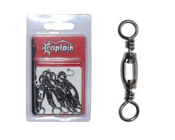 Captain 5004 Ortası Açık Rulmanlı Fırdöndü Nikel - Captain