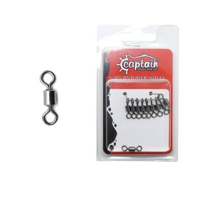 Captain 5009 Fırdöndü Rolling 10lu Paket Black Nickel - 1