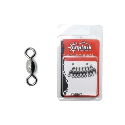 Captain 5010 Fırdöndü Crane 10lu Paket Black Nickel - Captain