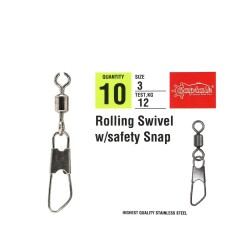 Captain 5028 Klips Safety 10lu Paket Black Nikel - 3