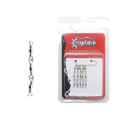 Captain 5100 3 Zincir Fırdöndü 5li Paket Nikel - 1