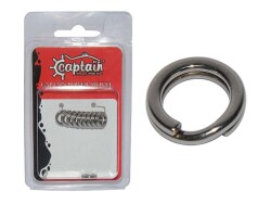 Captain 5142 Kalın Halka Güçlendirilmiş 10lu Paket İnox Naturel - Captain