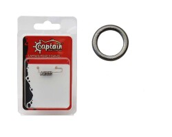 Captain 5146 Assist Halkası İnox 10lu Paket Black Nikel - Captain