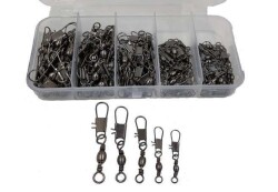 Captain 5193 İnox Kilitli Klips Seti Kutuda SizeMix - Captain