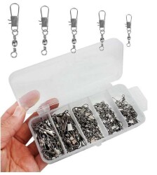 Captain 5193 İnox Kilitli Klips Seti Kutuda SizeMix - 4