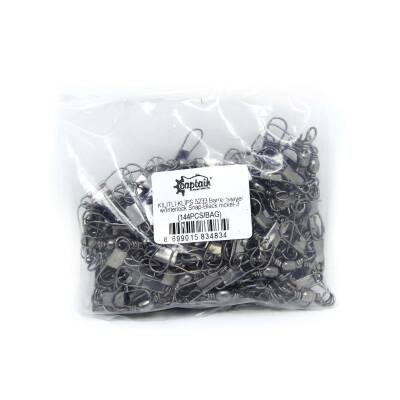 Captain 5233 Kilitli Klips 144lü Paket Black Nikel - 2