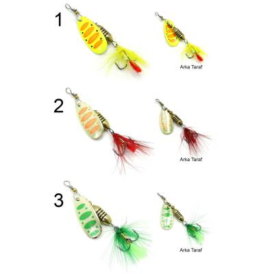 Captain 6055 Steady 65gr Alabalık Kaşığı - 1