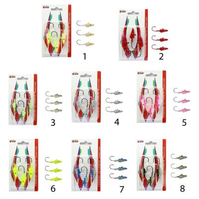 Captain 6457 Jig Head 15gr Ultimate Sardine 3lü Set - 9