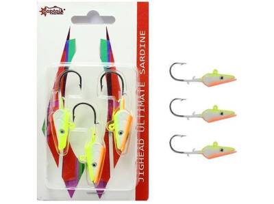 Captain 6457 Jig Head 15gr Ultimate Sardine 3lü Set - 6