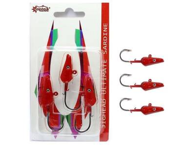 Captain 6457 Jig Head 15gr Ultimate Sardine 3lü Set - 4