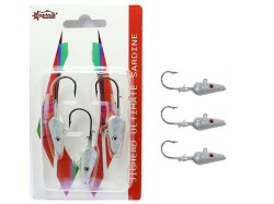 Captain 6457 Jig Head 15gr Ultimate Sardine 3lü Set - Captain
