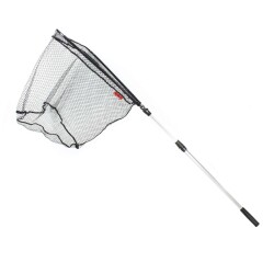 Captain 6794 Kepçe Teleskopik 180cm Alüminyum Saplı 50x48cm İp File Tor - Captain