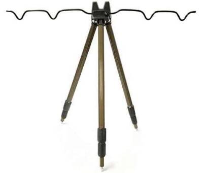 Captain 6803 Tripod Alüminyum Teleskobik 3lü Kamış Sehpası 120cm - 1