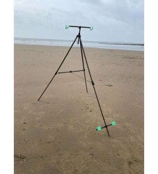 Captain 6807 Tripod Teleskobik 2li Ayarlanabilir Surf Kamış Sehpası 180cm - 2