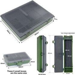 Captain 7122 Carp Box 8li Set 36x30x55cm - 7
