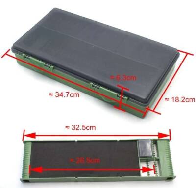 Captain 7129 Carp Box 9lu Set 34x18x6cm - 3