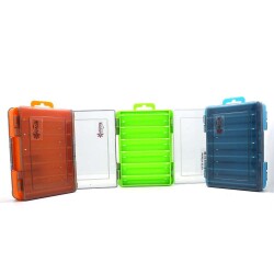 Captain 7221 Sahte Balık Kutusu 12 Gözlü 13x9x35cm - 3