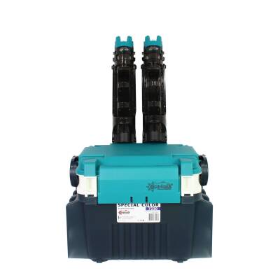 Captain 7230 Profesyonel LRF ve Spin Takım Çantası 2 Kamış Tutucu 31x23x24cm - 3