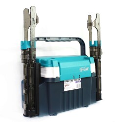 Captain 7230 Profesyonel LRF ve Spin Takım Çantası 2 Kamış Tutucu 31x23x24cm - 4