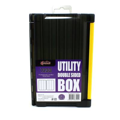 Captain 7233 Profesyonel Sahte Balık ve Jig Kutusu 19x13cm - 1