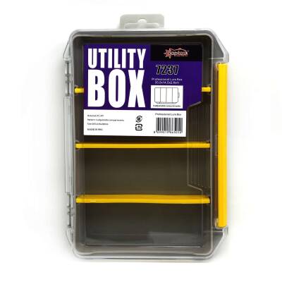 Captain 7237 Profesyonel Sahte Balık ve Jig Kutusu 20x14x3cm - 1