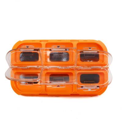 Captain 7242 Mıknatıslı LRF Mini Malzeme Kutusu 11x7x15cm - 1