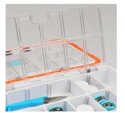 Captain 7245 Profesyonel LRF Malzeme Kutusu 16x9x45cm - 4