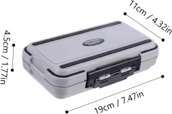 Captain 7246 Profesyonel LRF Malzeme Kutusu 19x11x45cm - 7