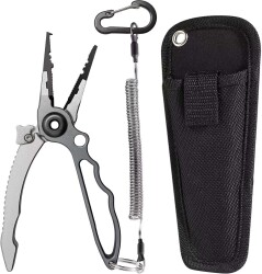 Captain 7506 Grip Alüminyum Balık Tutucu Kılıflı Kendinden Kilitli 19cm - 2