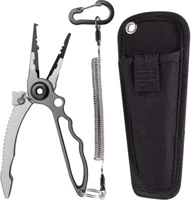 Captain 7506 Grip Alüminyum Balık Tutucu Kılıflı Kendinden Kilitli 19cm - 2
