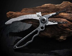 Captain 7506 Grip Alüminyum Balık Tutucu Kılıflı Kendinden Kilitli 19cm - 5