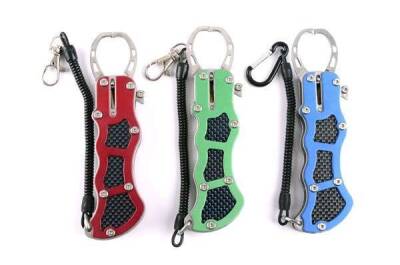 Captain 7507 Grip Carbon Balık Tutucu Spiral Kablolu 15cm - 1