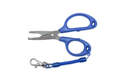 Captain 7516 Jig Pensesi Spiral Kablolu Karabinalı 12cm - Captain