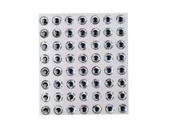 Captain 7633 Göz 8mm Naturel Silikon Damla Göz 49lu Paket - Captain