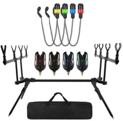 Captain 7646 Carp Sehpa Alarm Swinger 4lü Combo SET - Captain