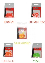 Captain 7666 Renkli Boncuk Oval 110mm Silikon Boncuk 20li Paket - 5