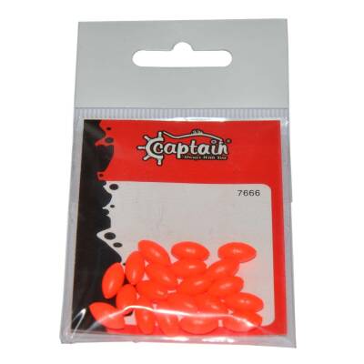 Captain 7666 Renkli Boncuk Oval 110mm Silikon Boncuk 20li Paket - 4