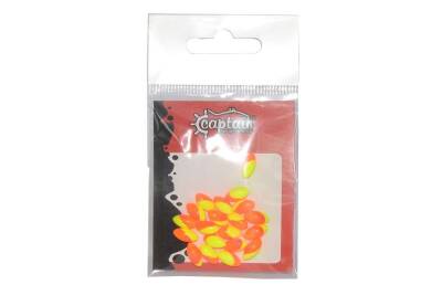 Captain 7666 Renkli Boncuk Oval 110mm Silikon Boncuk 20li Paket - 3