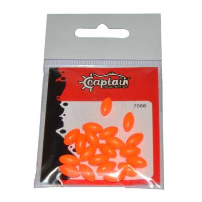 Captain 7666 Renkli Boncuk Oval 110mm Silikon Boncuk 20li Paket - 2