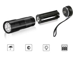 Captain 8010 UV Active Işıklı Mini El Feneri - 3