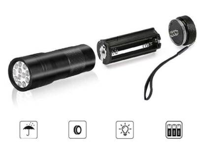 Captain 8010 UV Active Işıklı Mini El Feneri - 3