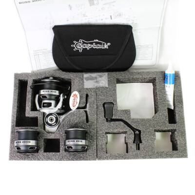 Captain Boss PRO 2500-2508-3000 Spin Makine 9+1 BB - 10