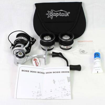 Captain Boss PRO 2500-2508-3000 Spin Makine 9+1 BB - 11