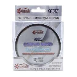 Captain Casper Nano %100 Fluoro Carbon Misina 100mt - Captain