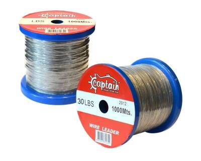 Captain Çelik Tel 1000mt Steel Wire Leader - 5