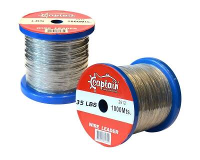 Captain Çelik Tel 1000mt Steel Wire Leader - 6