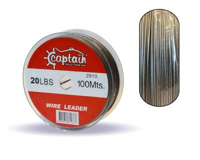 Captain Çelik Tel 100mt Steel Wire Leader - 3