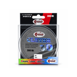 Captain Clever 3D Smooth 300mt Monofilament Misina Black Kamuflaj - Captain